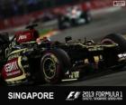 Кими Райкконен - Lotus - 2013 Гран при Сингапура, классифицированы 3
